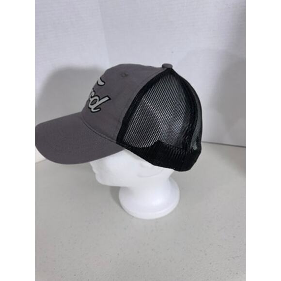 NEW!! "FORD" Snapback Hat, Still has cardboard in top but no tags,Gray Black NET - Picture 7 of 11